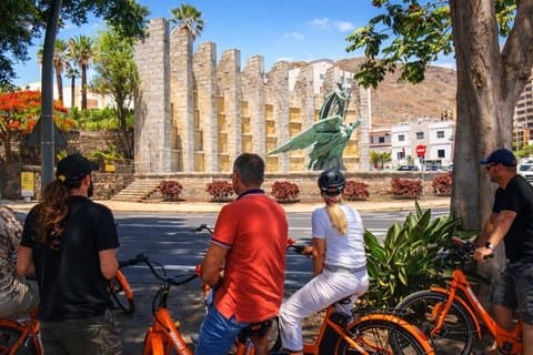 Santa Cruz de Tenerife Highlights cykeltur med E-cykel mulighed