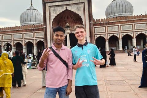 Old Delhi Street Food Tour Rickshaw Ride en verborgen juweeltjes wandeling