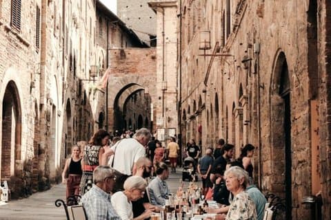 Cours de cuisine toscane avec visite du marché à Lucignano