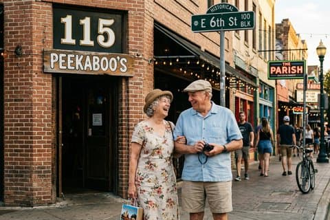 Privéwandeling in Austin Historische romantiek & erfgoed