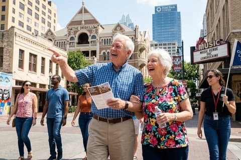 Privéwandeltocht in Austin Culturele Erfgoedontdekking