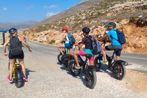 E Bike Adventure Tour in Amorgos