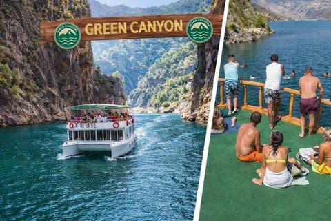 Green Canyon Avslappende båttur med ubegrenset drikke og lunsj