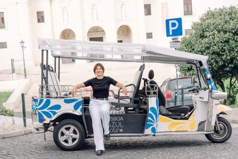Tuk Tuk door Oud Lissabon: Historische tour met lokale gids