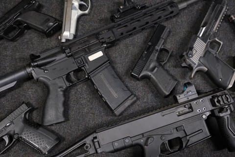 Riga Shooting Range - Beretta 92 FS, AR - 15 & Winchester