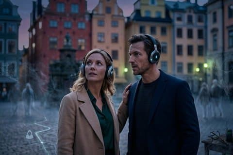 Digital Self-Guided Ghost Walk e Excursão Histórica Gamla Stan
