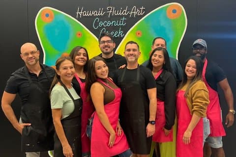 Teambuilding Fluid Art Party