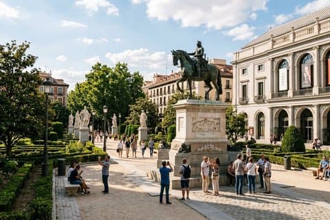 Madrid erkunden : Historische private Familienwanderung