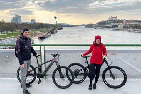 Bratislava Panoramische E-bike Tour (3 uur)