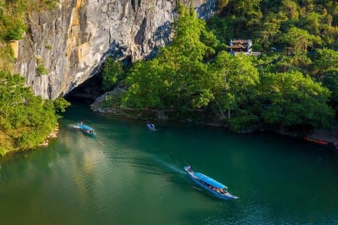 Grotte de Phong Nha et grotte du Paradis: Visite guidée en bateau et exploration