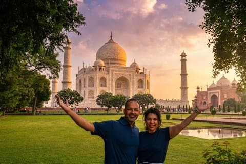 Safari Ranthambore de 2 dias com vista para o nascer do sol no Taj Mahal