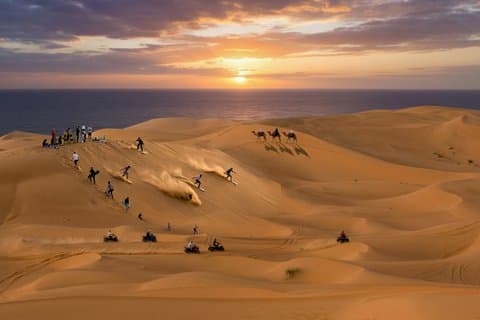 Agadir 3-in-1 Desert Tour: Quad Bike, Camel Ride & Sandboarding