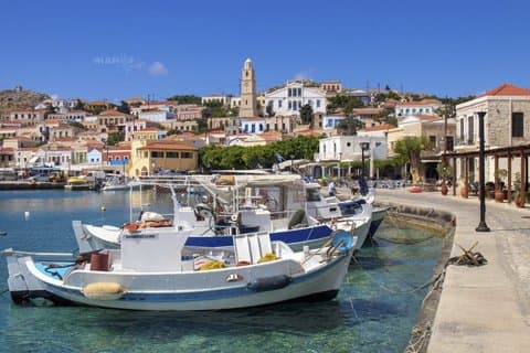 Halki Island trip from Kamiros Skala with transfers from Rhodes
