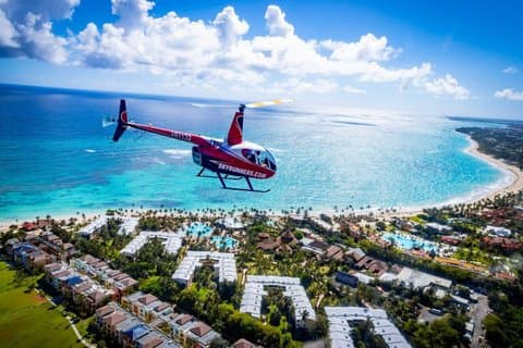 Punta Cana Helicopter Ride and Golf Experience
