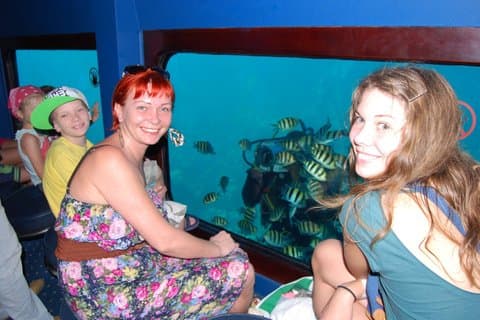 Hurghada Glass Boat & Snorkeling Trip with transfer
