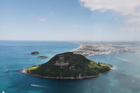 Mount Maunganui Coast 10-minutters naturskjønne helikoptertur