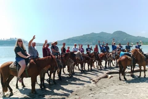 Ridningsäventyr på landsbygden och stranden i Puerto Plata