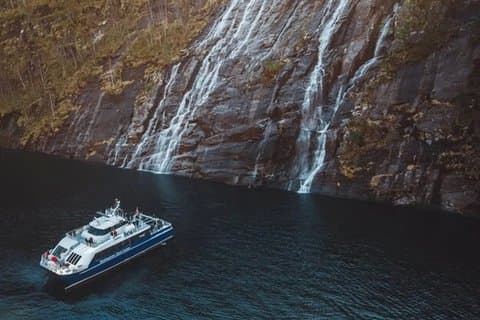 Cruzeiro do Fjord de Bergen até Mostraumen