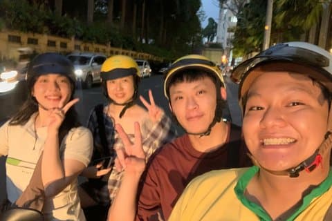 Saigon Street Food med 13 smagsprøver Motorcykel eventyr