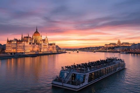Ubegrenset Rosé Cruise på Donau i Budapest