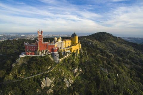 Privat rundtur Sintra Cabo da Roca: Pena Palace och Quinta da Regaleira