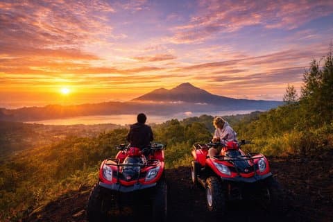 Mount Batur Sunrise ATV fyrhjuling med frukost