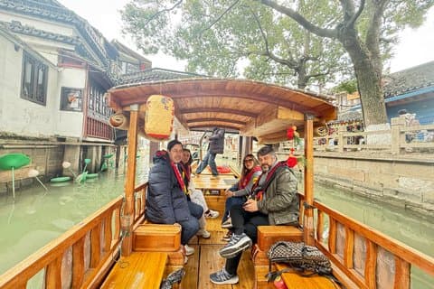 Private Zhujiajiao Water Town Tour von Shanghai