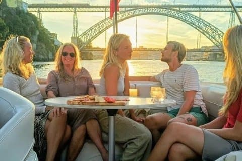 Porto: Private Douro Boat Tour, Port Wine & Flexible Time