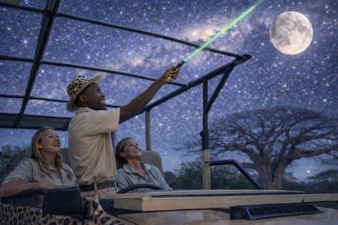 毎晩の4×4ブッシュドライブと星空サファリ