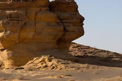 Visiting the Incredible Heritage Site Hegra in AlUla.