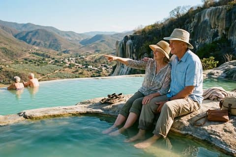 Excursão cultural privada de Oaxaca a Hierve el Agua de carro