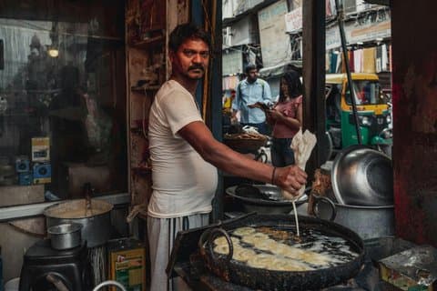 Oude Delhi Street Food Experience met Jama Moskee