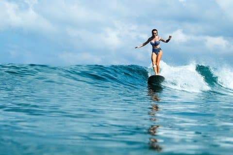 Aula de Surf Principiante em Sabang Beach em Baler
