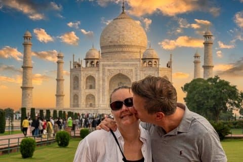 4 - dage: Golden Triangle Tour fra Chennai med Air Flight