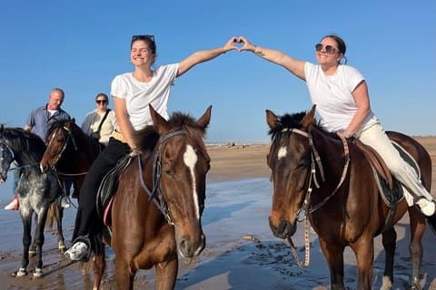 Casablanca Beach Horseback Riding Experience with Hotel Transfers