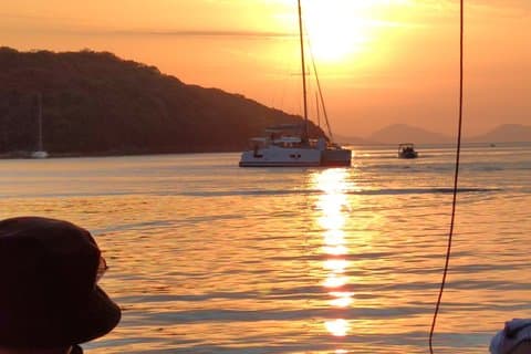 De Lefkimmi Sunset Cruise para Blue Lagoon