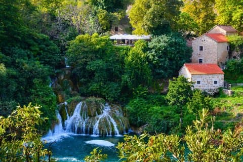 Privat helgedagstur fra Dubrovnik til Krka Waterfalls