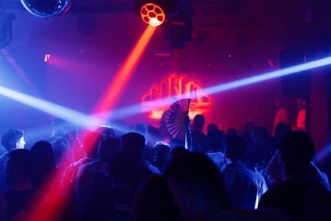 Madrid : Night of Party in Club