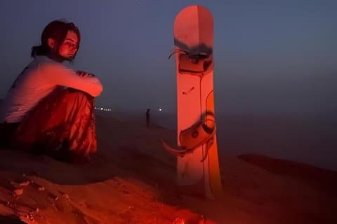 Aventure de planche à sable à Tamri Dunes Experience Près d'Agadir