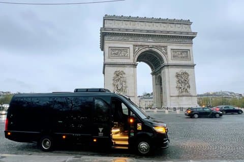 Traslado de lujo Mercedes Minibus Paris Aeropuerto