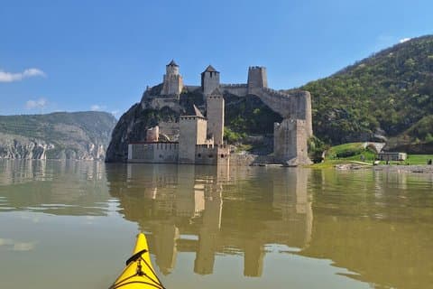 Golubac fortet kajakk tur