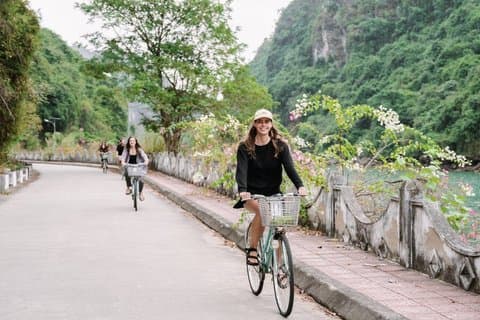 Trekking and Biking Full Day Tour in Cat Ba National Park