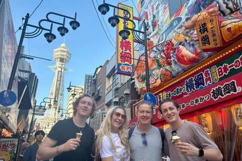 3-dagers Kansai høydepunkter, Osaka, Nara og Kyoto