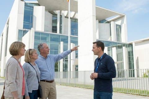 Privat berättelse om två städer Berlin Arkitektur Tour