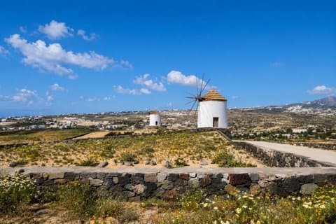 Private Santorini Countryside and Village Tour