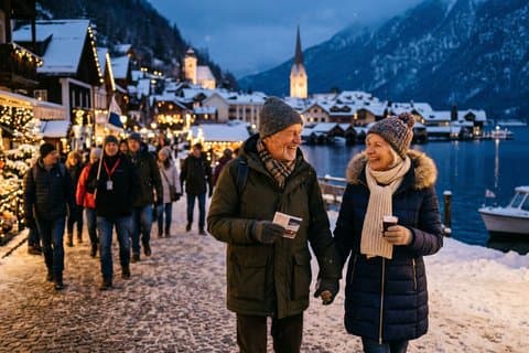 Private Walking Tour in Hallstatt Christmas Heritage