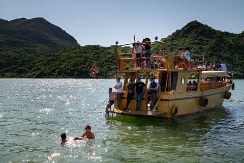 Halbtägige Bootstour auf dem Skadarsee mit Weinprobe