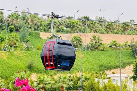 Agadir Stadtrundfahrt : Seilbahn, Kasbah Blick und Alte Medina mit Souk