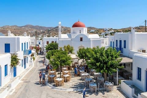 Entdecken Sie Mykonos Highlights Ein 2-stündiges Van-Abenteuer