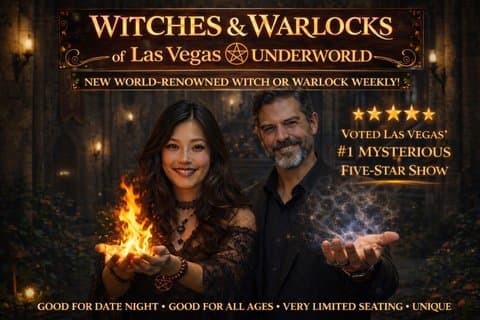Häxor och trollkarlar i Las Vegas Underworld 810 S Las Vegas Blvd